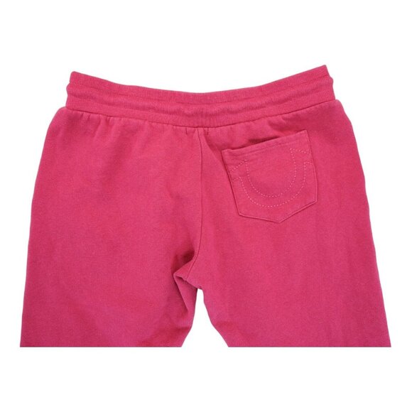 True Religion Jogger‎ Pants Red Large Women's Sweats Starry Buddha Comfort - Picture 4 of 8